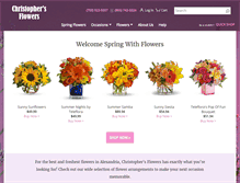 Tablet Screenshot of novaflowers.com